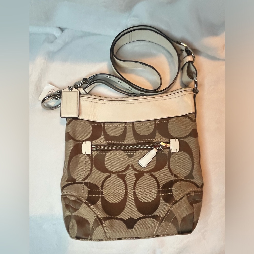 Coach Signature Duffle crossbody handbag